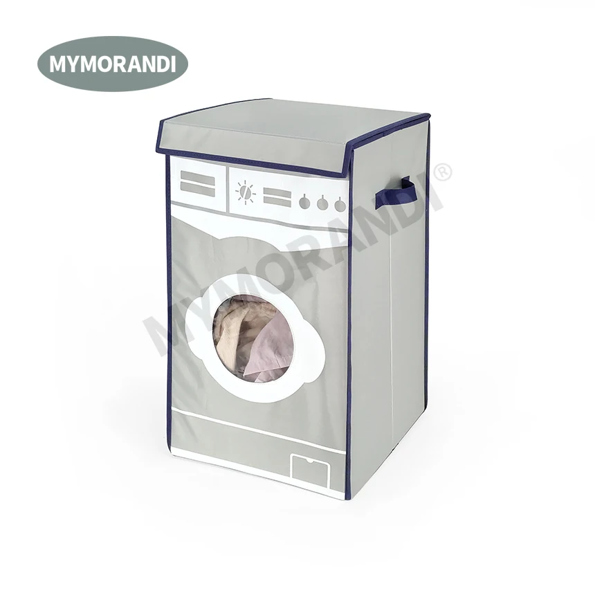 Складная корзина для белья с