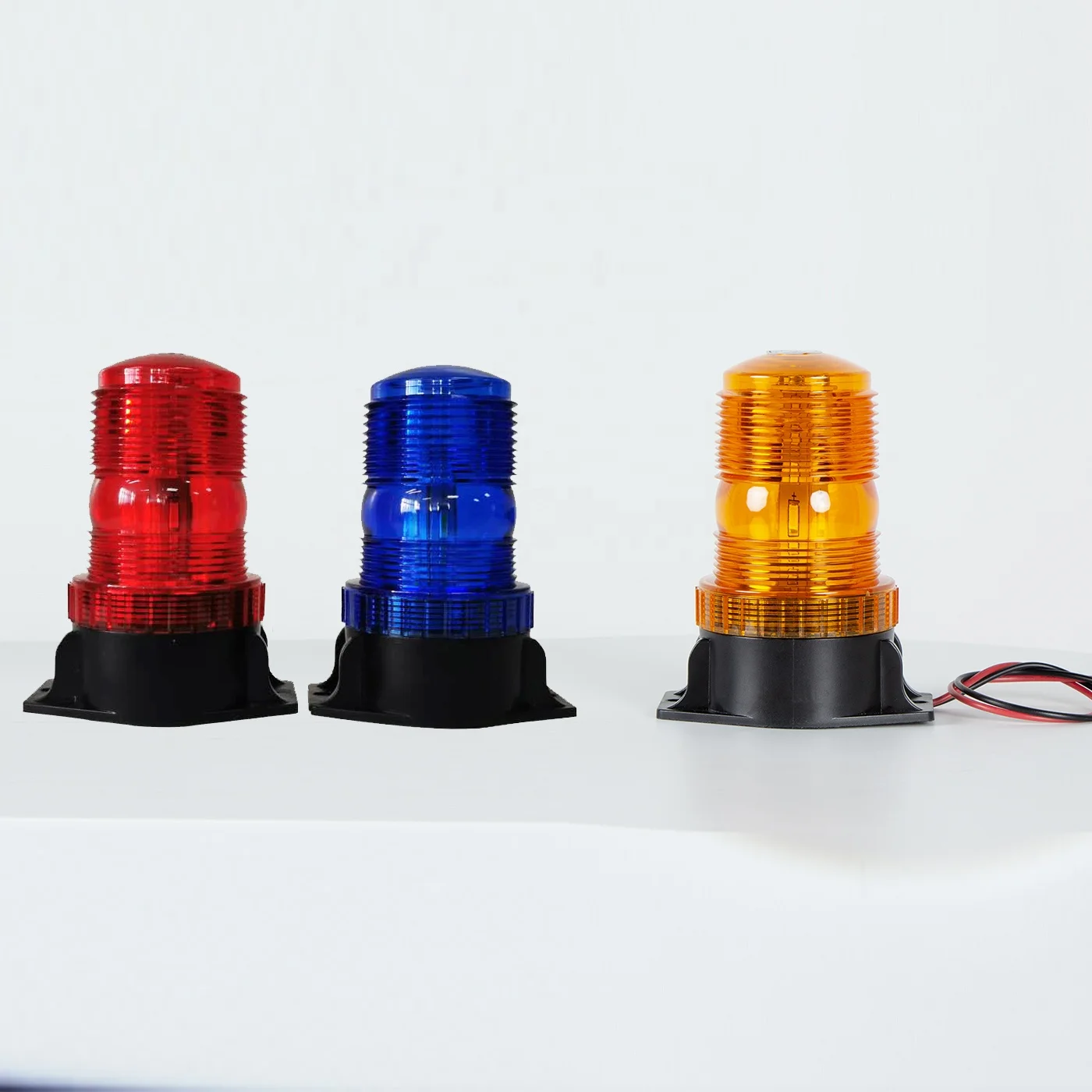 Система автомобильного освещения Вилочный погрузчик DC10-80V Светодиодный стробоскоп для автомобилей желтый белый красный синий