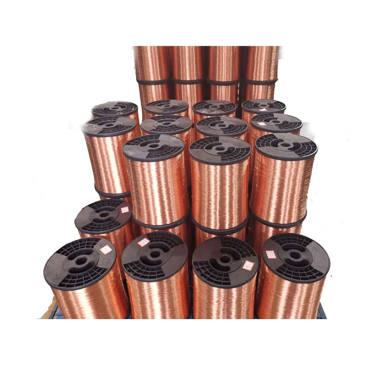 Лебедь медный одетый алюминиевый одиночный провод CCA, многожильный провод CCA для продажи