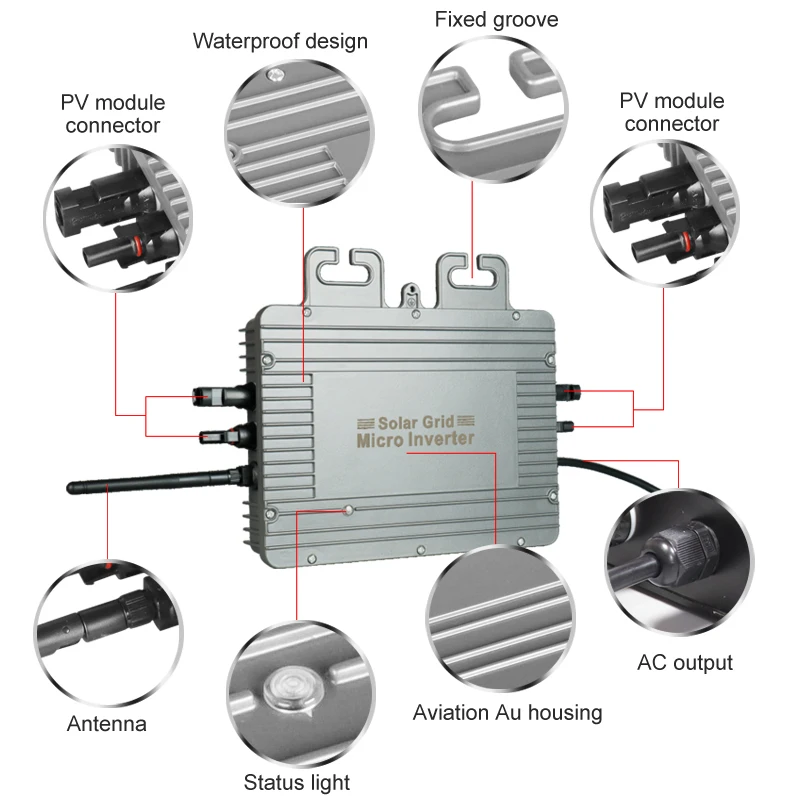 800w best hybrid solar inverter 800w solar home on sale