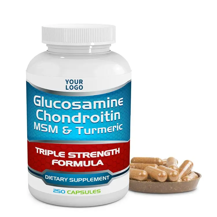Glucosamine chondroitin msm supplement capsules