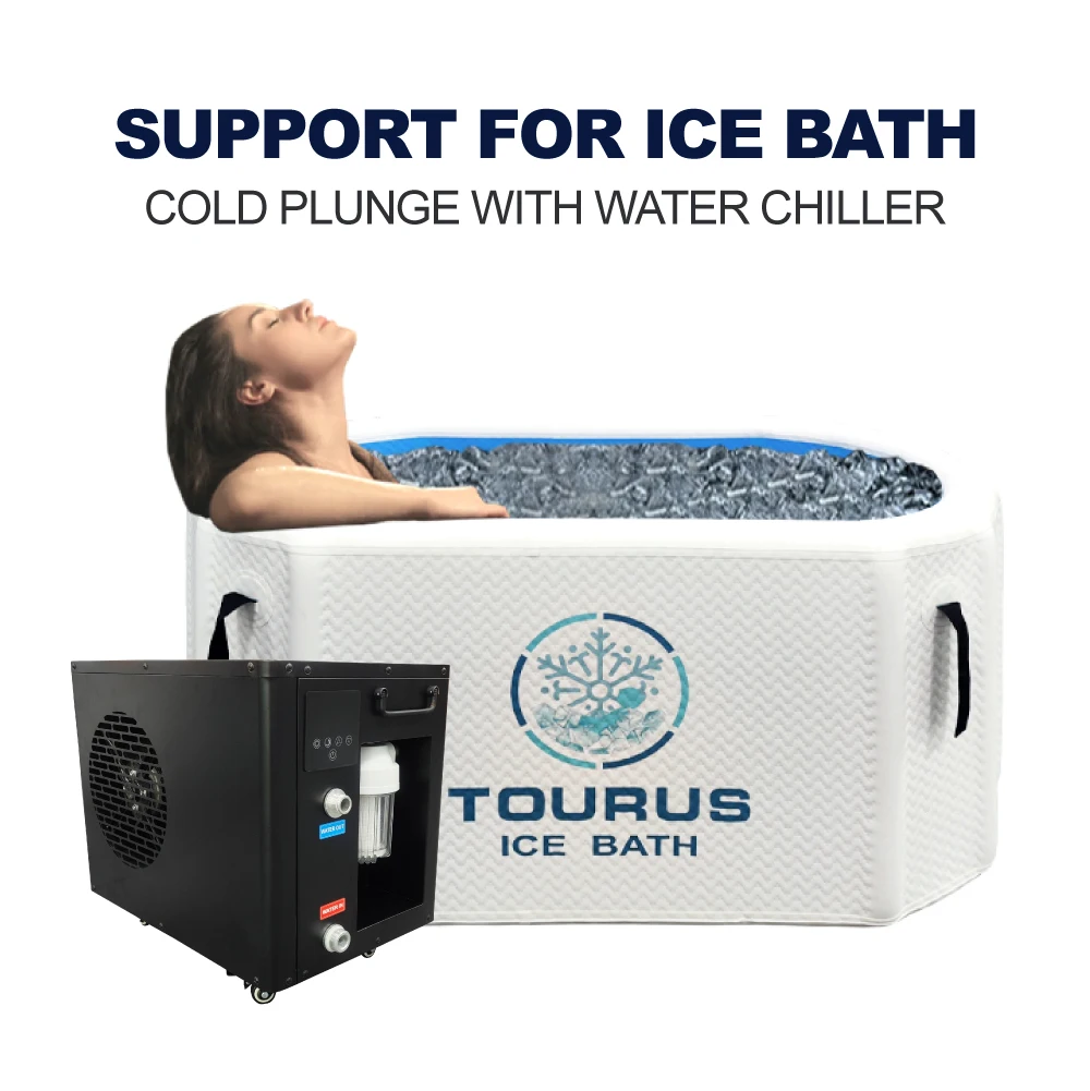 High Quality Portable Cold Plunge Inflatable Ice Bath Tub With Logo With Low Price