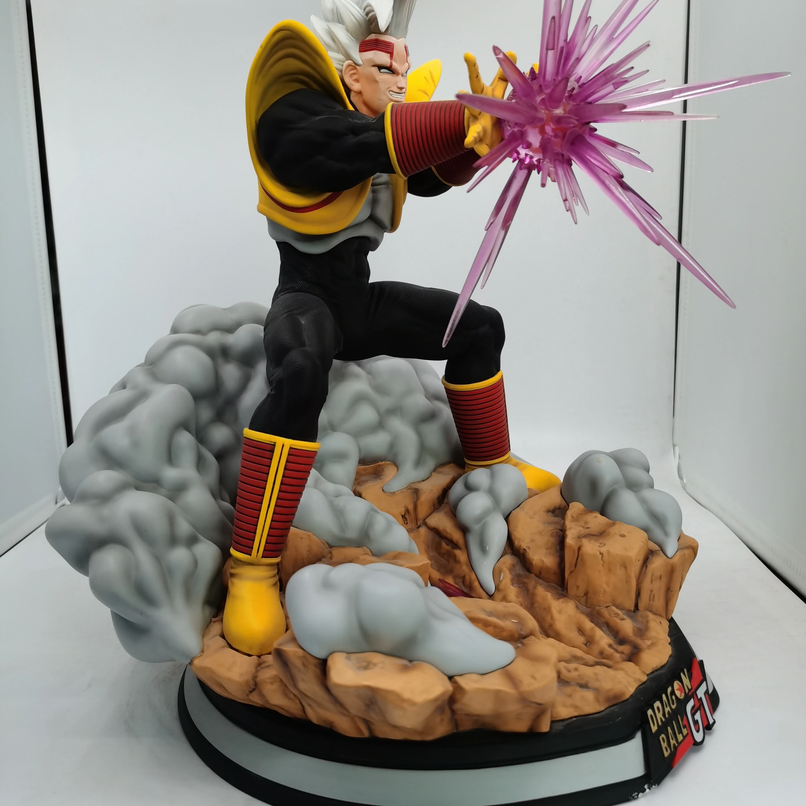 Фигурка дракона DBZ, супер Гоку, голубые волосы, мультяшный персонаж, аниме, фигурка из смолы, модель игрушки