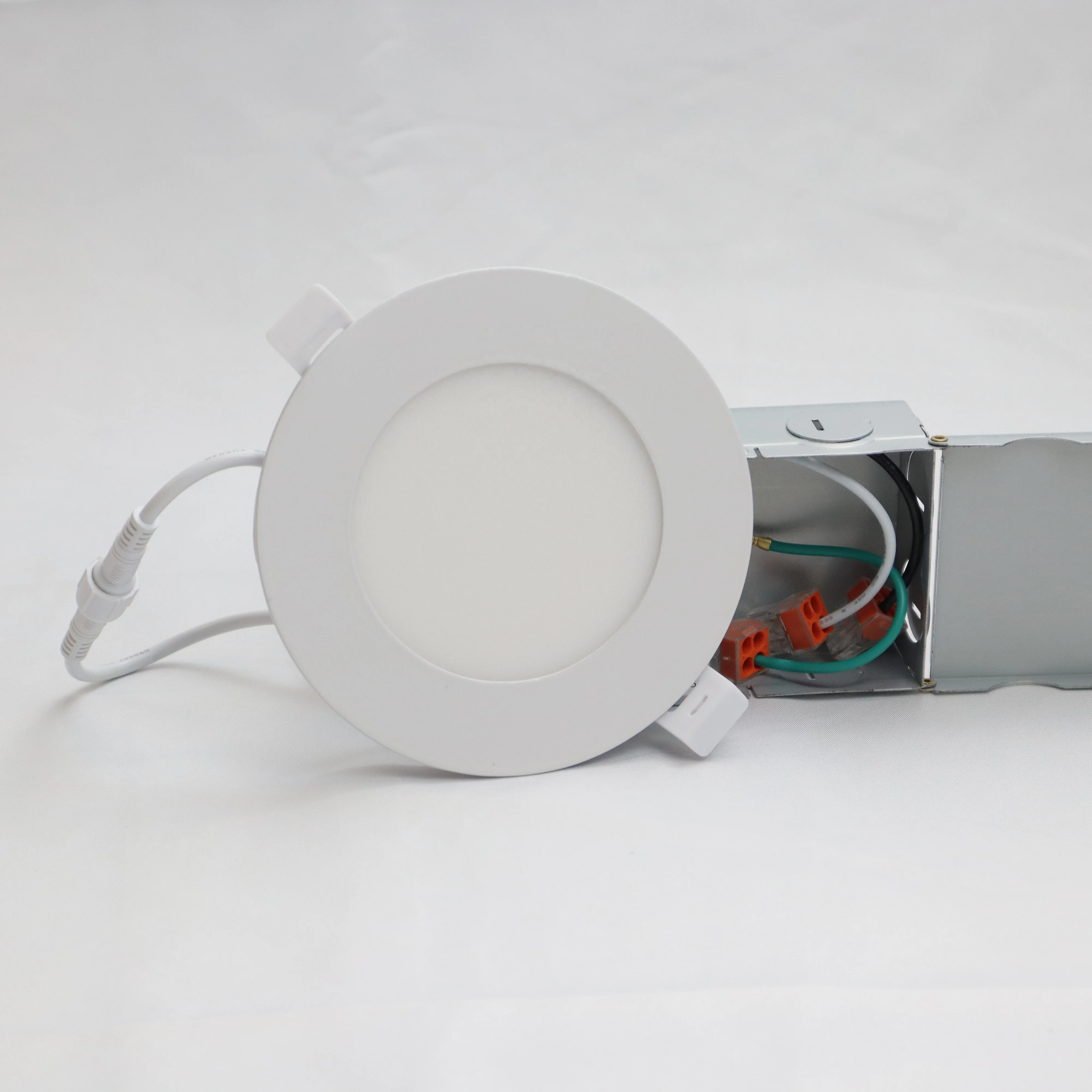 ETL Energy Star Listed 810LM High Brightness 4inch 9W LED Recessed down Light Modern Slim Panel Pot Lights Office Aluminum Body