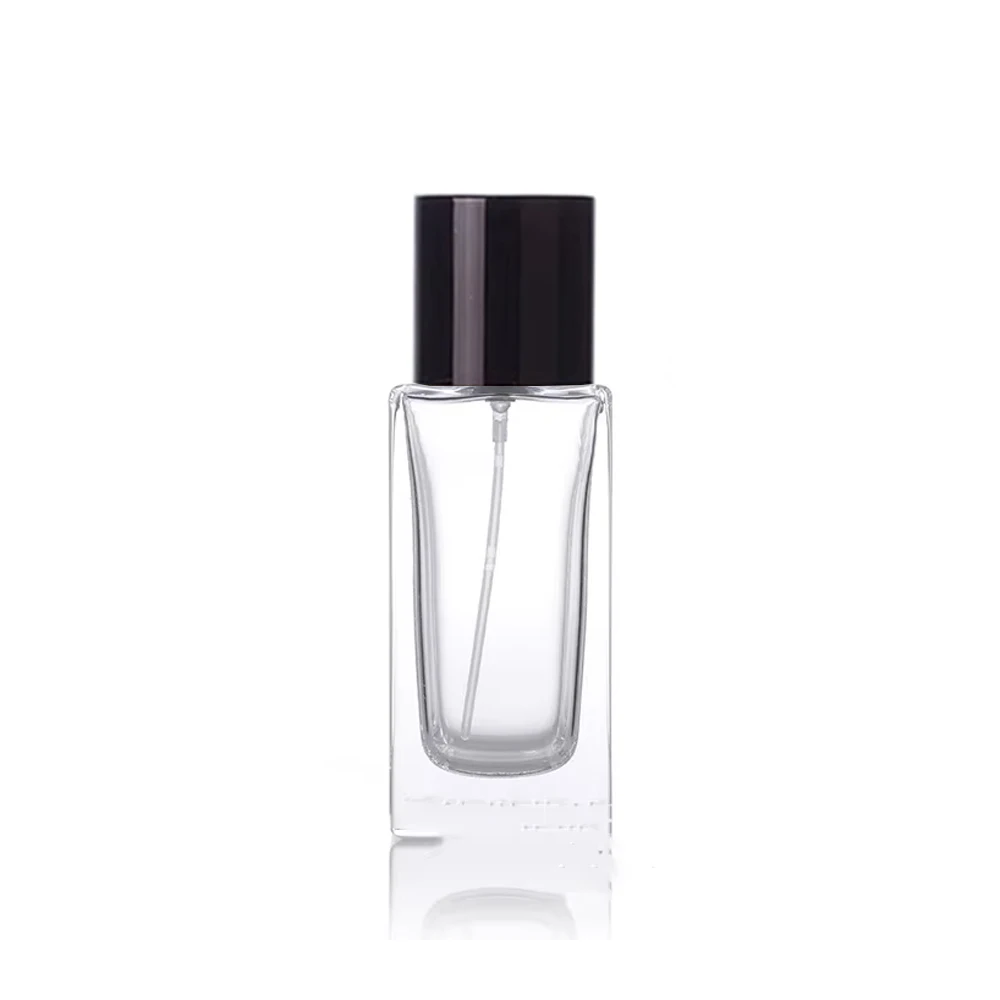 wholesale Luxury Square perfume glass bottle 30ml 50ml luxury perfume bottles 100ml with box