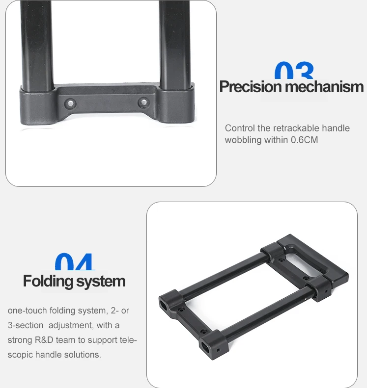 13 Inch Pilot Trolley Case Extension Amplifier Luggage Handle