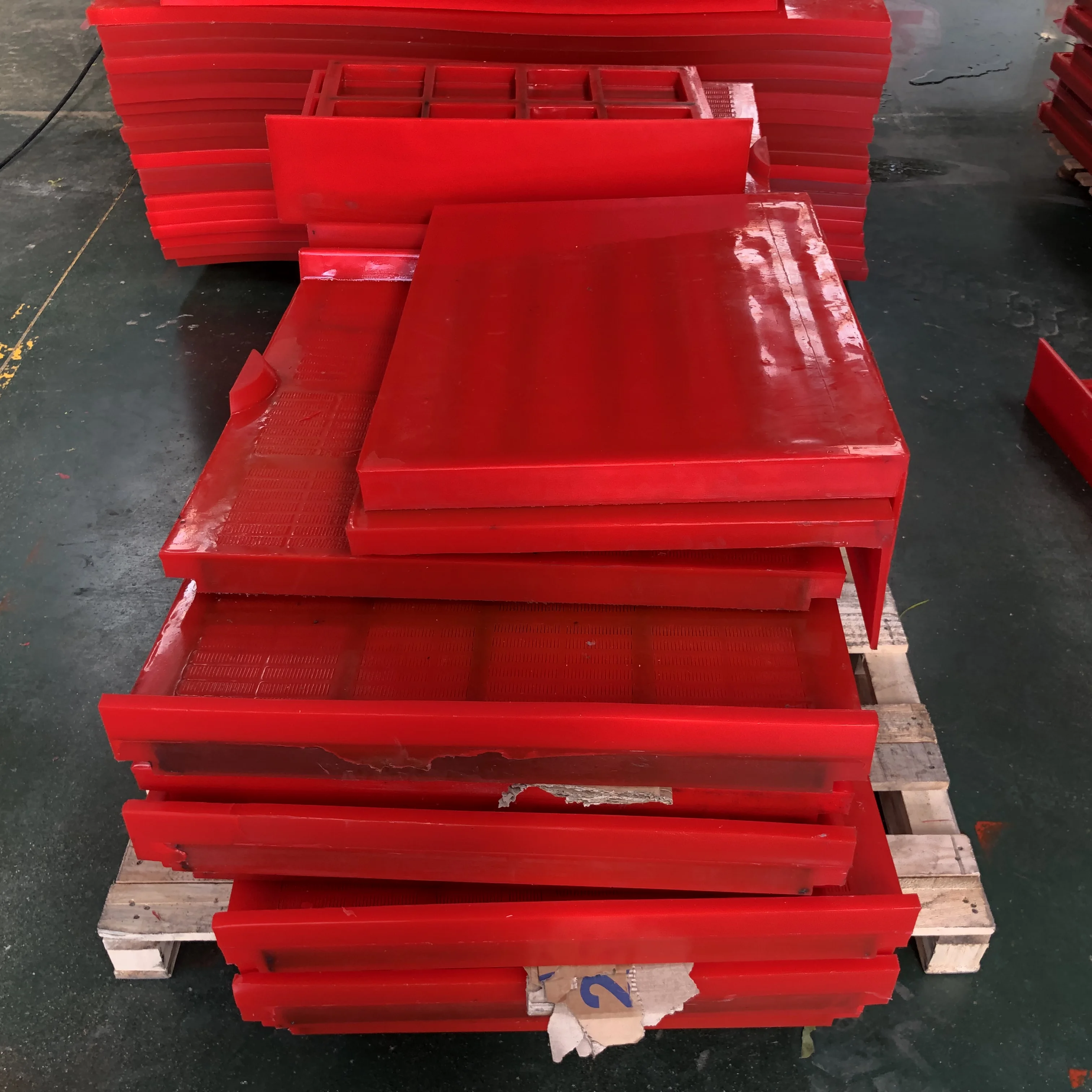 high elasticity mining PU sieve plate polyurethane dewatering screen panels for mining vibrating screen