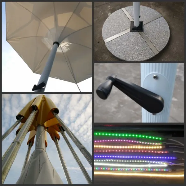 China tulip commercial outdoor umbrella