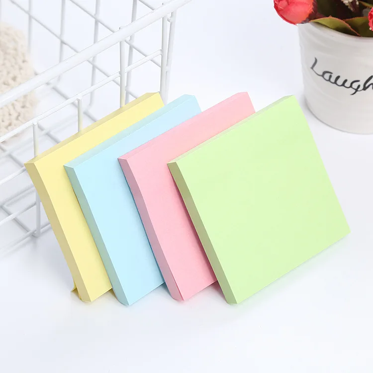Colorful Cute Custom Stick Notes Pads Index Card Memo Pad Stationery Memorandum School Supplies Writing Sticky Notes