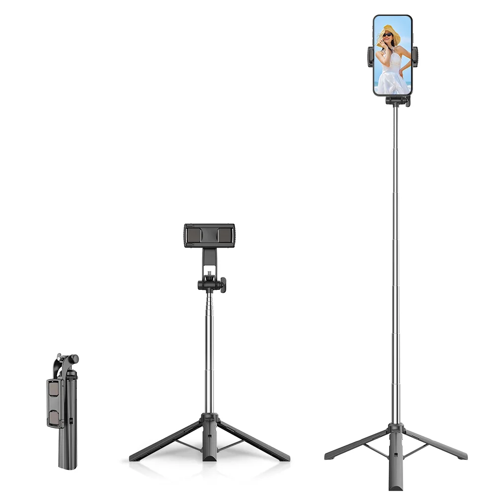 Hot Selling Durable Free Stretch Table Mobile Phone Holder Live Streaming Adjustable Tripod Stand Phone Holder