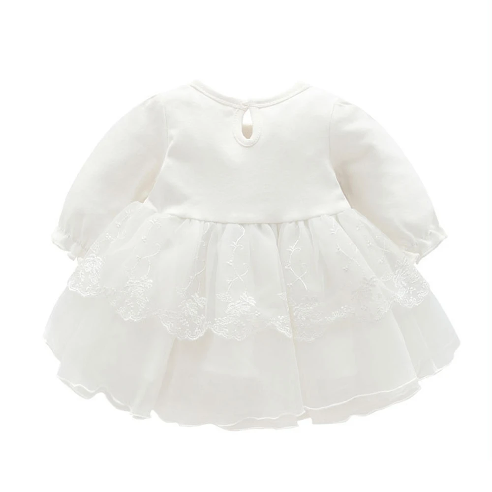 
Mudkingdom Newborn Outfits Delicate Cheap Top Quality Cute Baby Girl Party Dresses 