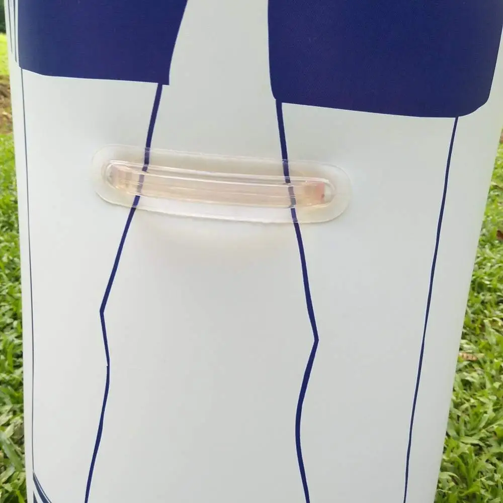 
portable foldable durable strength inflatable air body dummy plastic inflatable soccer keeper training mannequin 