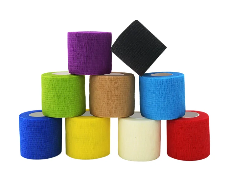Когезионная бандажная медицинская эластичная фабрика оптом