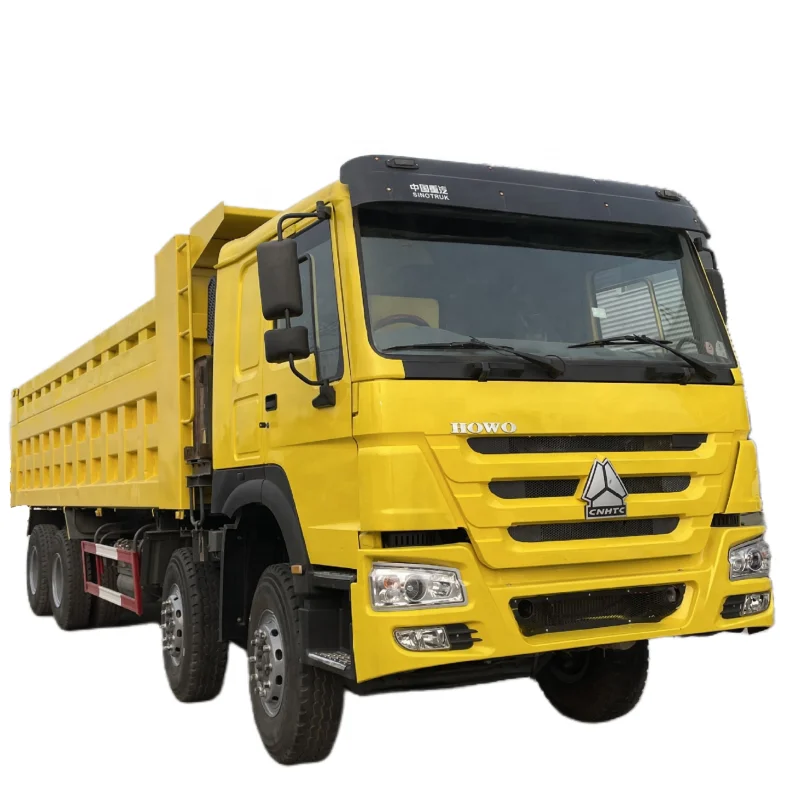 In Stock Used 30 - 40 Cubic Dump Truck/ 12 Wheeler Heavy Duty Mining Howo Sino Hoho  Used Dump Truck 8x4