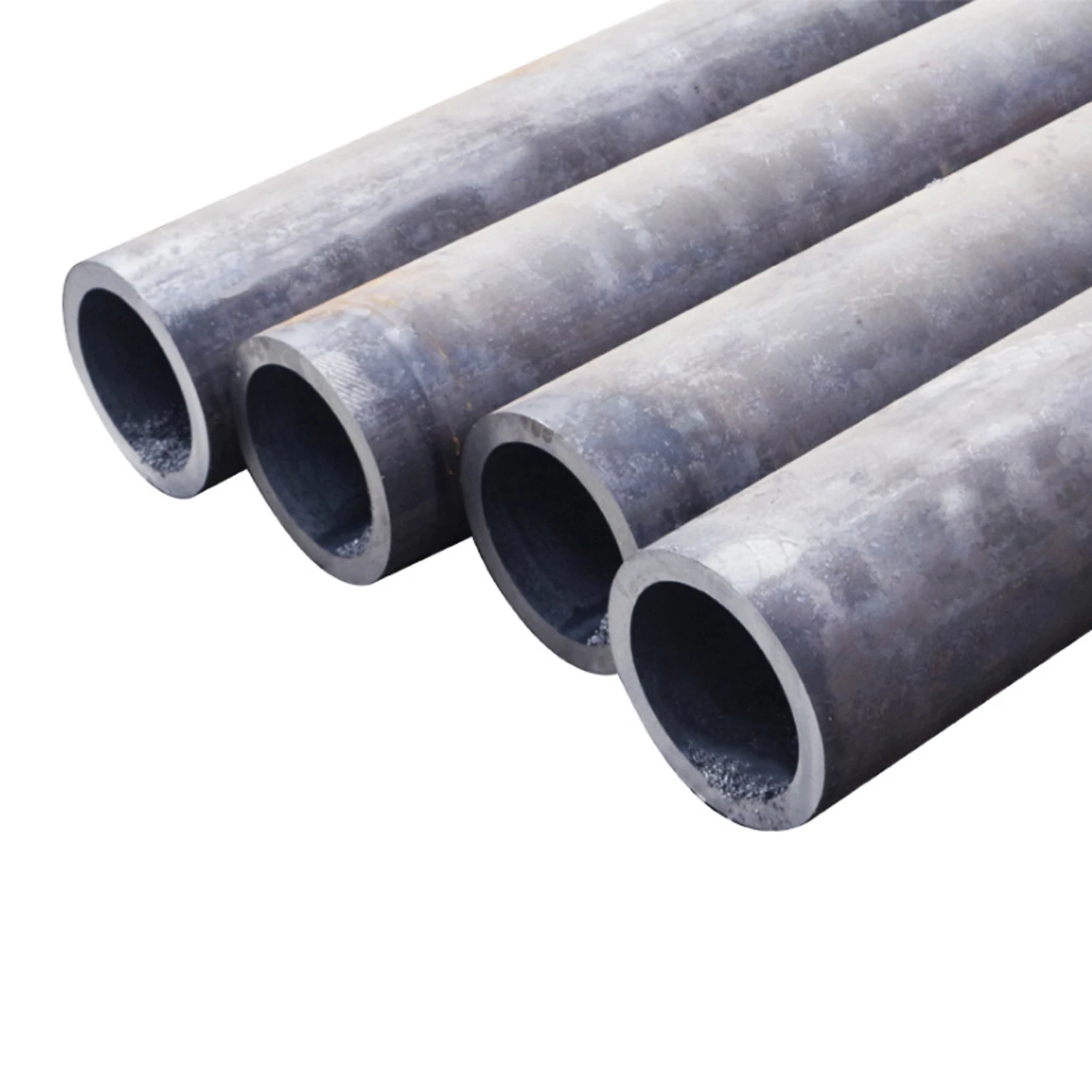 ASTM A106 A53 API 5L Seamless Carbon Steel Tube X42-X80 Oil and Gas Pipelines 12m Length ISO9001 Certified for Boiler Usage