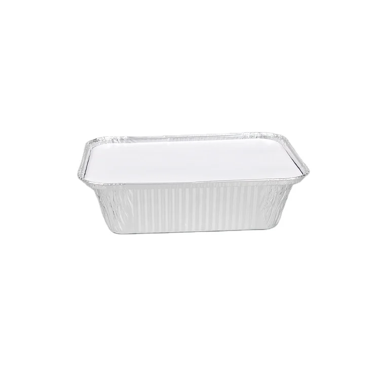 Food Aluminum Foil Factory Outlet Slivery Kitchen Use Food Grade Aluminum Foil Tray