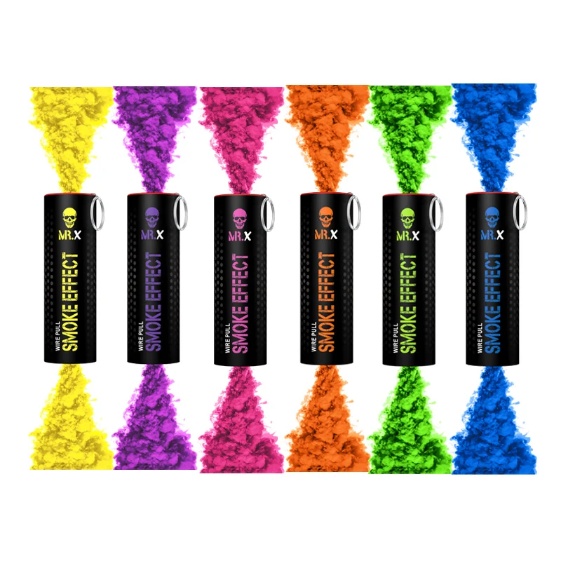 Pink Red Tactical Sport Photography Colored Smoke Grenade Toy Fireworks For Sale Wedding Smoke Grenade Ce Approved