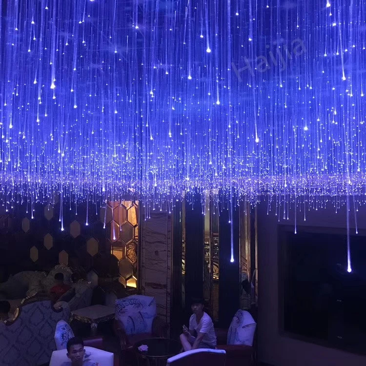  Night club led fiber optic light kits for romantic restaurant KTV wedding