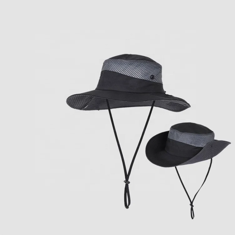 High Quality Designer Mesh Bucket Hats Bulk Blank Fishing Summer Bucket Hats For Men