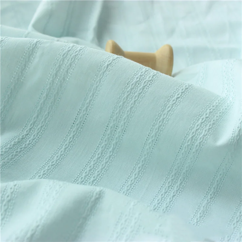 New design hot sale 100% cotton dobby jacquard fabric for cloth