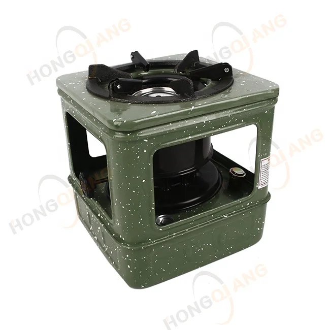 HQKS-641 HongQiang OEM Отдых на природе своих масляная горелка 3 л Беспламенного 10 фитили портативный кулинарный Набор для керосиновых печей