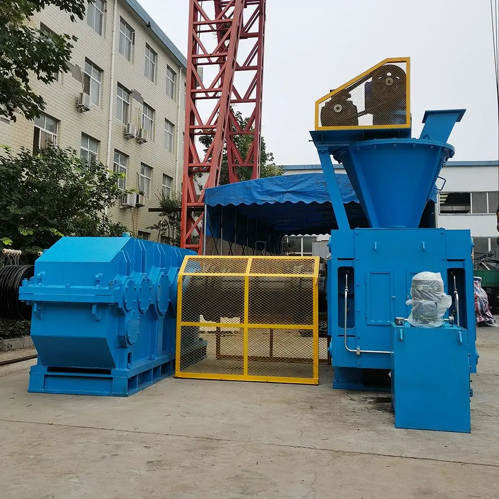Lime powder roller ball press stone ash paste quick lime white ash ball press equipment
