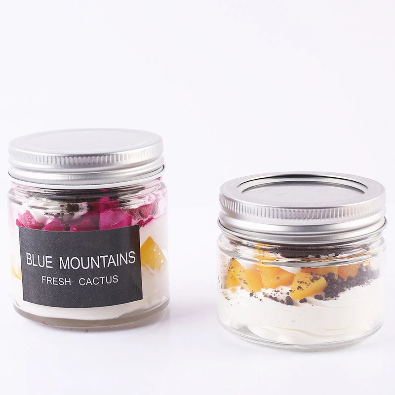 
Promotional 150cc glass jam jar turkey glass bottle marmalade jar 