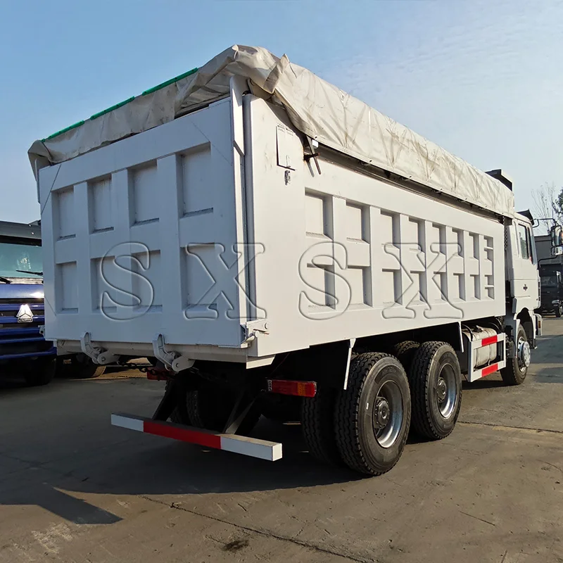Лучший заводской самосвал Shacman F3000 ручной левый 10 колес Евро 3 дизель 6x4 б/у тяжелый грузовик с навесом