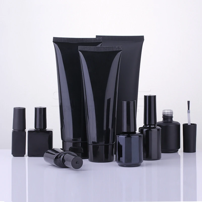 Empty Plastic 100 ml Flip Top Squeeze Bottles Body Cream Nail Lotion Customized skin care Packaging Plastic Tube