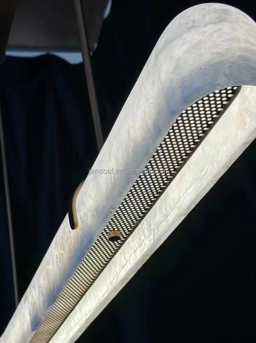 jansoul lighting Spanish stone onyx alabaster modern light for home hotel