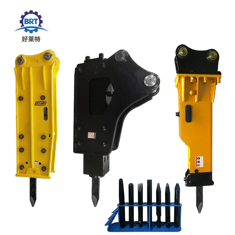 Bright Silenced Type 20-40T Construction Machinery Hydraulic Rock Breaker Excavator