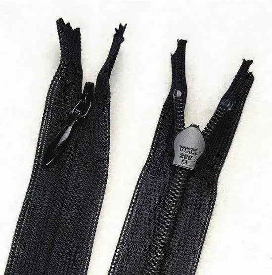 YKK ZIPPER 2# Invisible Nylon Pant / Skirt / Dress / Upholstery Zipper - Natural