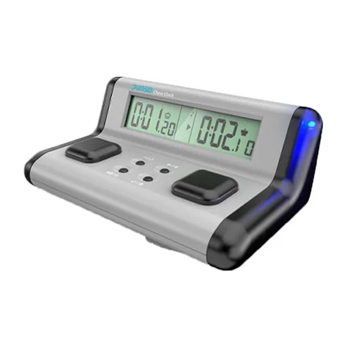 See-Saw Buttons Chess Clock with Speech Reading 15 Timing Rules Professional Digital Chess Timer Lightweight Competition Timer