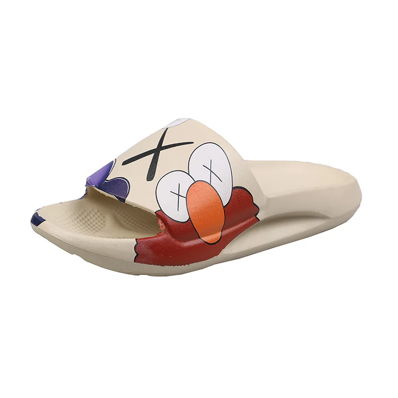 2022 Slide Slippers Anti Slip Quick Drying Open Toe Super Soft Thick Sole Sandals Unisex Home EVA Slippers