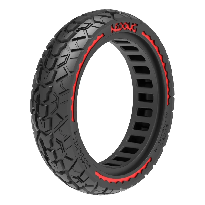 Nedong offroad new tyre honeycomb solid tire for electric scooter 8.5x2.0 for Xiaomi M365 and Pro