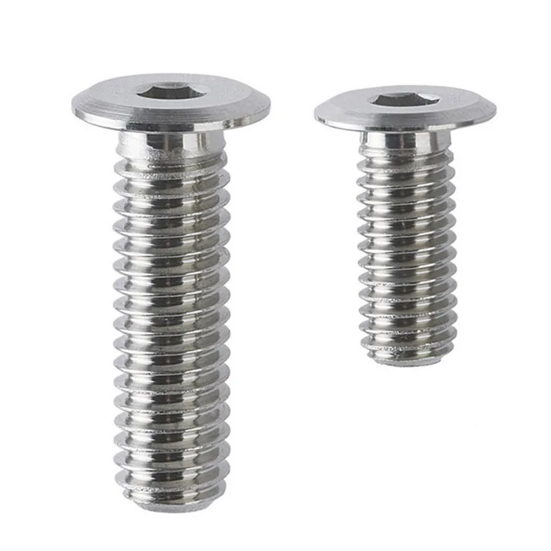 Hot Sale Popular CBSTSR M2-M6 304 Stainless Steel  Ultra Low-Profile Hex custom Socket Cap Screw