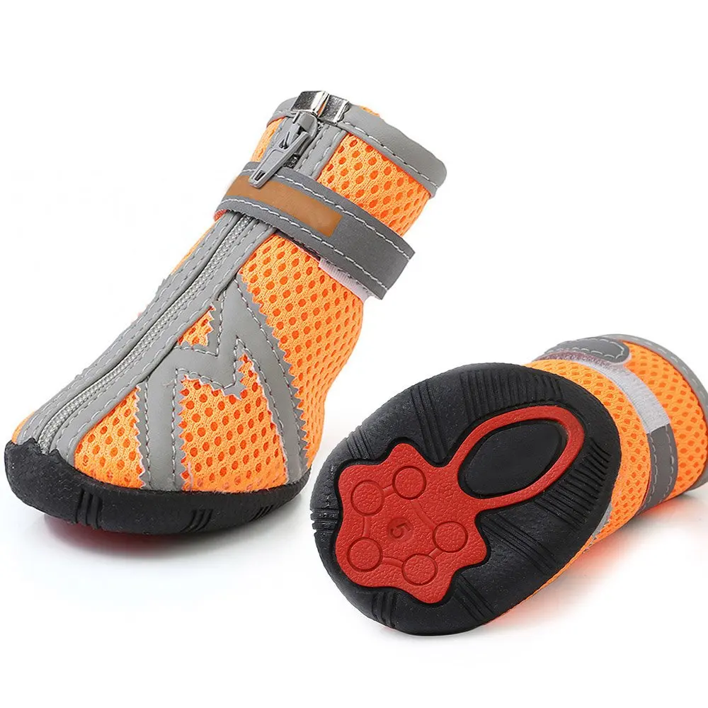 Hot Sale Mesh Breathable Medium Dog Shoes Dog Boots Paw Claw Protection Pet Shoes for Dogs