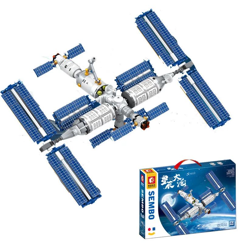 Sembo 203328 строительные блоки морской звезды Космический эксперт знаменитая серия космических войн