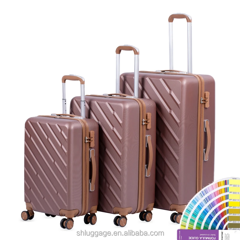  2021 Latest scheme ABS PC traveling bag Set of 12