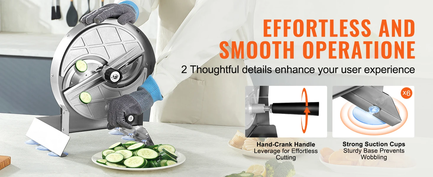 Vegetable Fruit Slicing Manual Commercial Cabbage Shredder Onion Potato Chips Slicer Slicing Machine