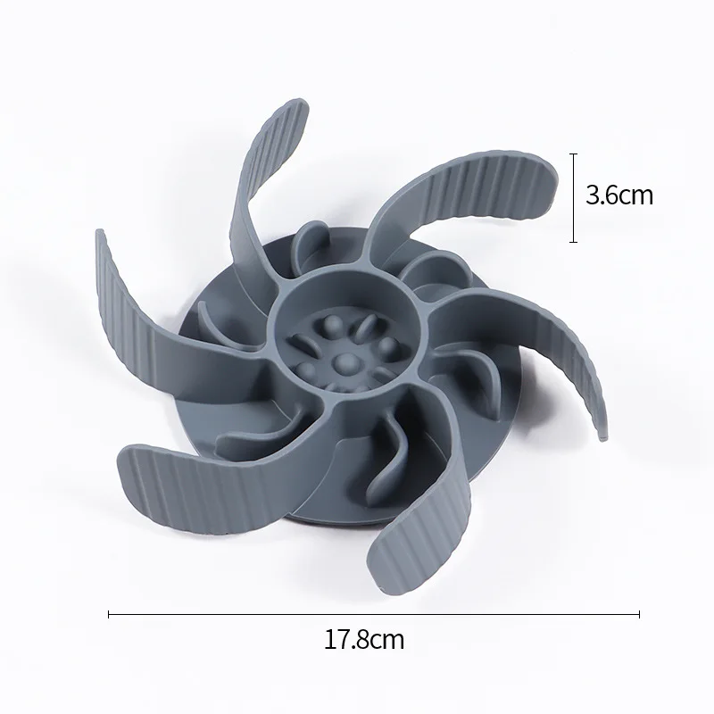 Premium Small Silicone Slow Feeder Food Dispenser Anti-Choking Device Separator Bowl Pets Bag Packed Premium Pet Bowls Feeders