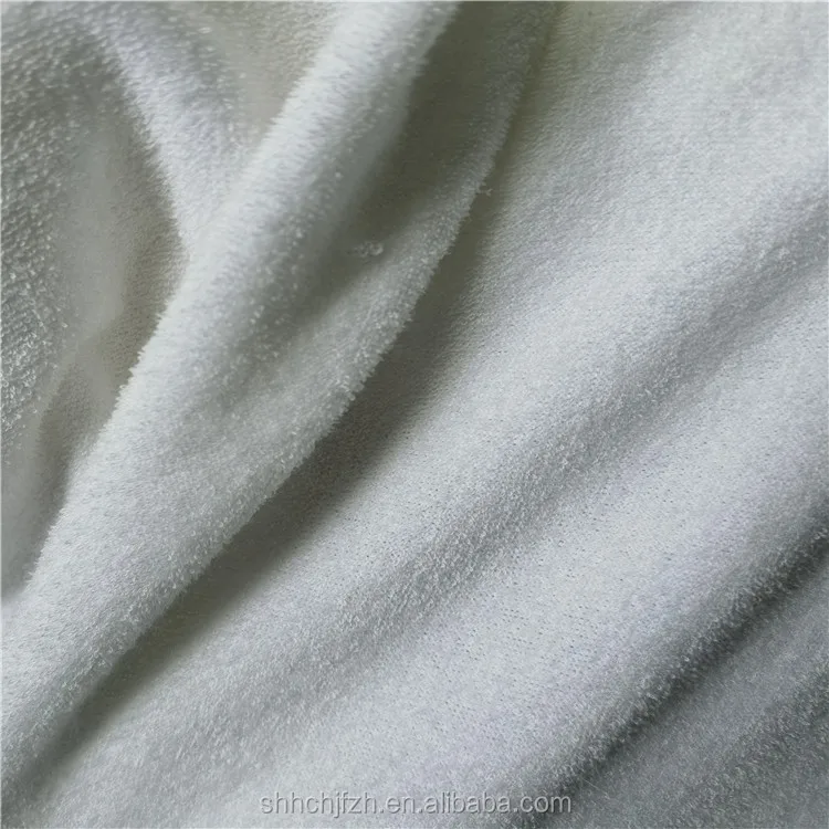 Double Side Terry Towelling Bamboo Fabric