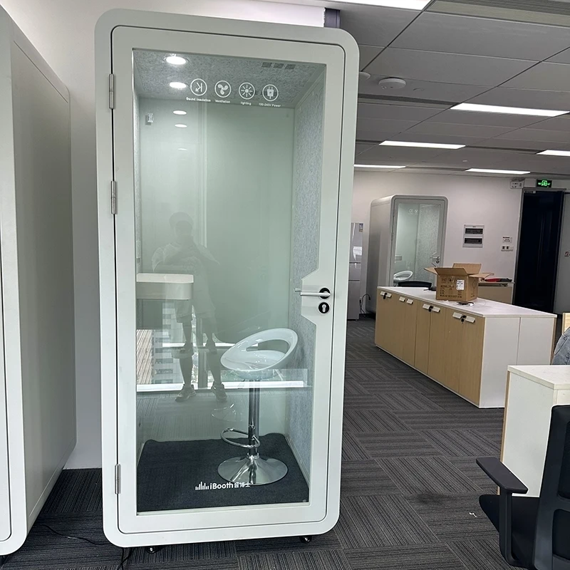 Soundproof Studio Voice Privacy Pod Silent Office Pod