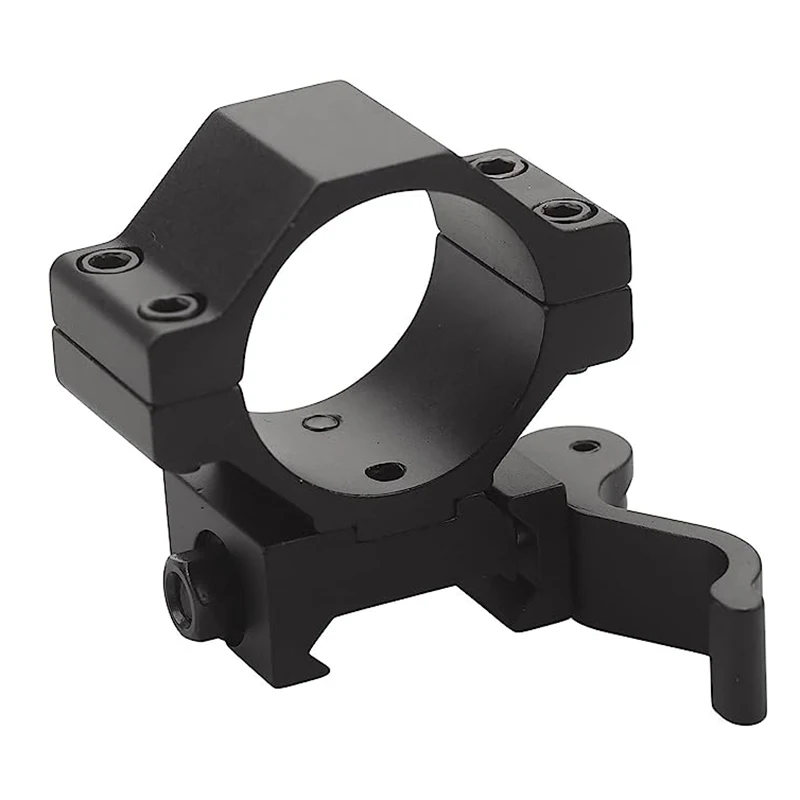 25.4mm 30mm Low Profile Quick Detach QD Ring Mount Flashlight Laser Bracket Outdoor Hunting