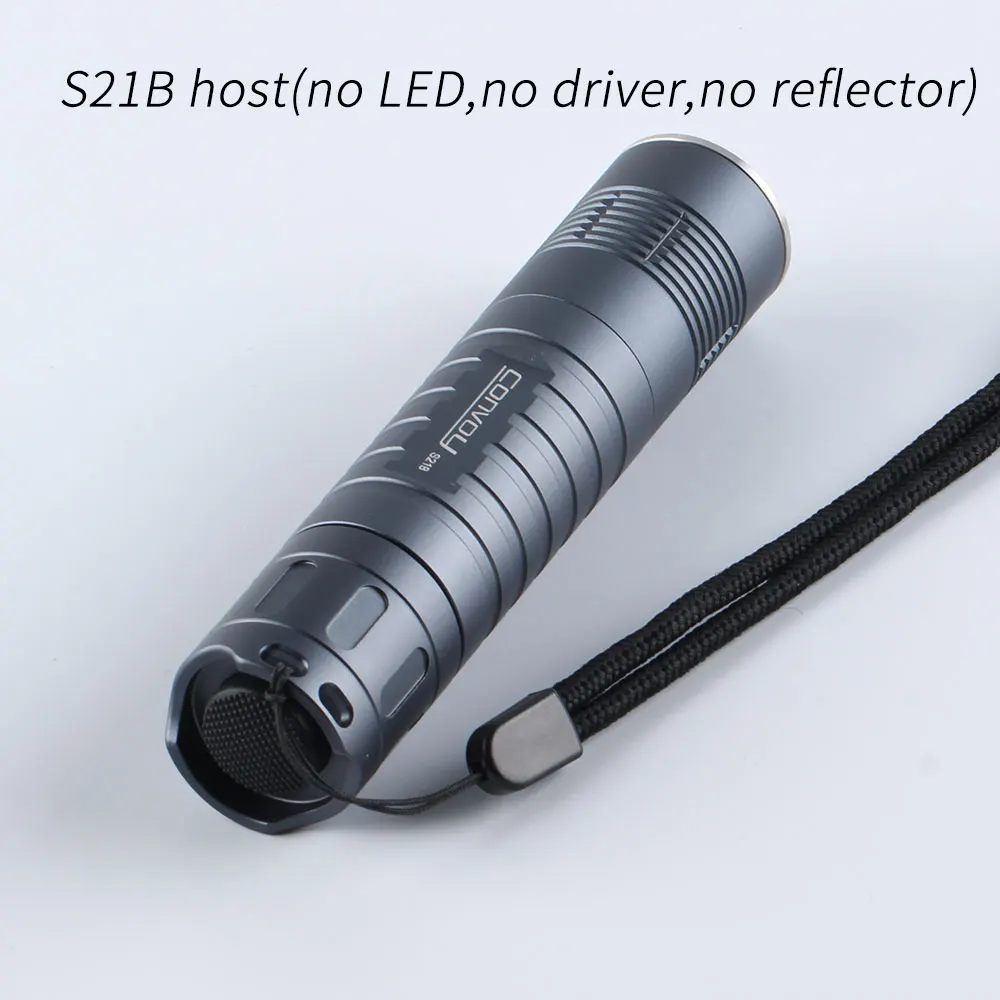 S21B black / gray host,no LED,no driver,no reflector