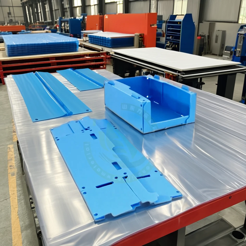High Load-bearing Moisture-proof pp plastic sheet cutting board polypropylene sheets Plastic Stacking Pick Bins clothing storage