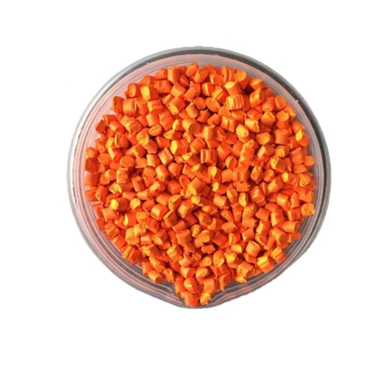 High quality orange color masterbatch for EVA PE PP coloring