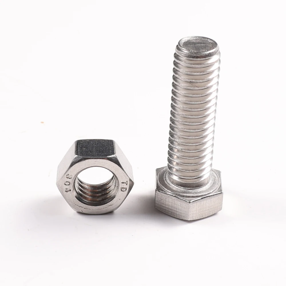 Hex head bolts titanium bolts for motorcycle