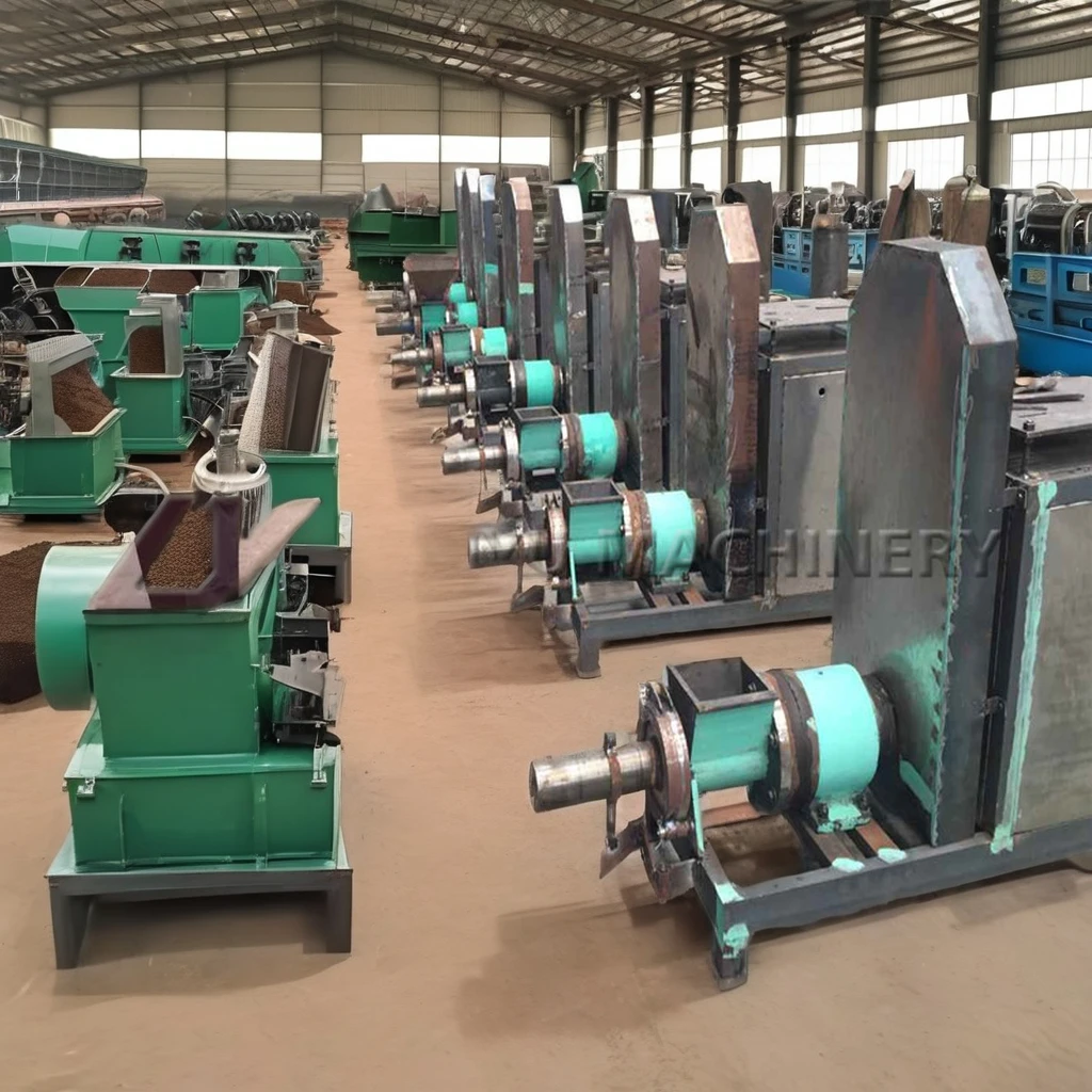 SAWDUST New Briquette Machine for Fuel Coal-Based with Engine and Motor Core Components for Manufacturing Plants and Farms