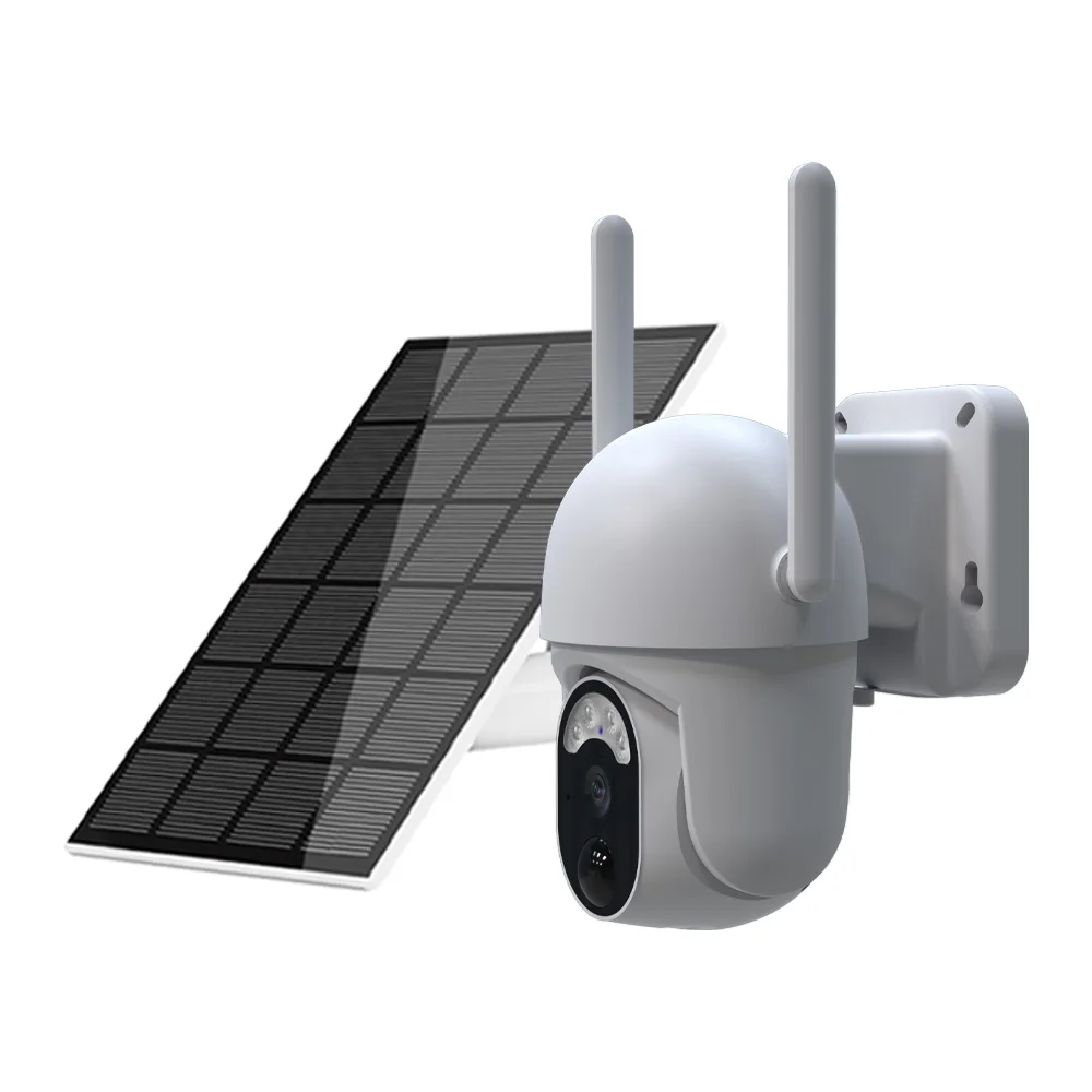 Tuya 3MP 4G SEA Band PIR Motion Detection Max 128G Siren Alarm 7800mAh Battery Solar CCTV Surveillance Floodlight Camera